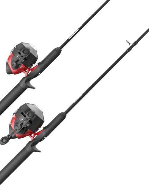 Zebco 202 & 404 Spincast Reels and Fishing Rod Combos (2-Pack)